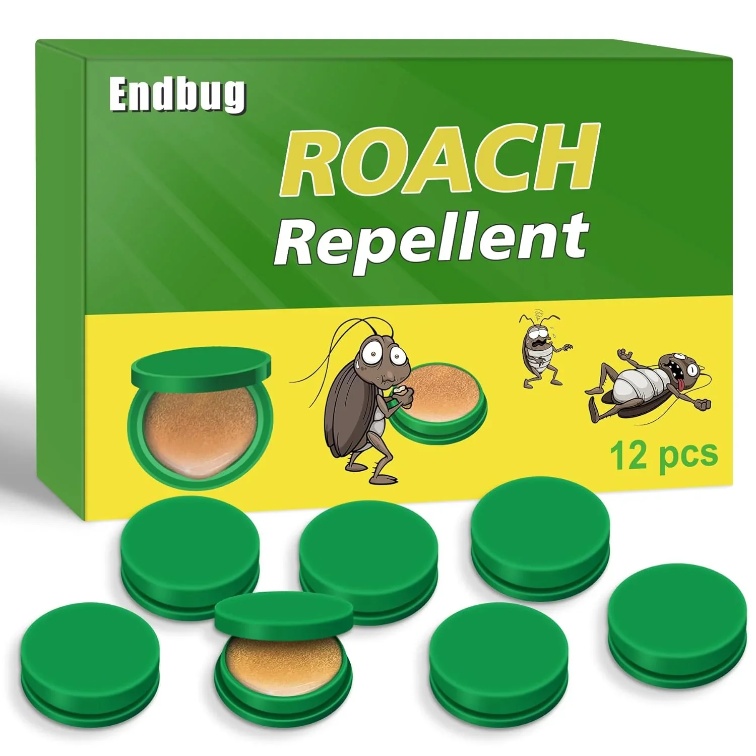 Cockroach Killer Gel Pest Control from Kitchens, Bathrooms, Office, and Cabinets, Eco-Friendly Home Remedy for Indoor-outdoor Cockroach Bait,Anti Roach