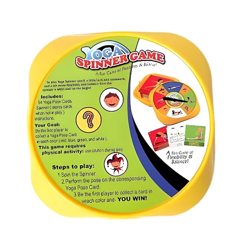Yoga Spinner Game for Kids & Families – Fun Physical Activity & Exercise Game for Ages 5+ | Perfect for Yoga Lovers