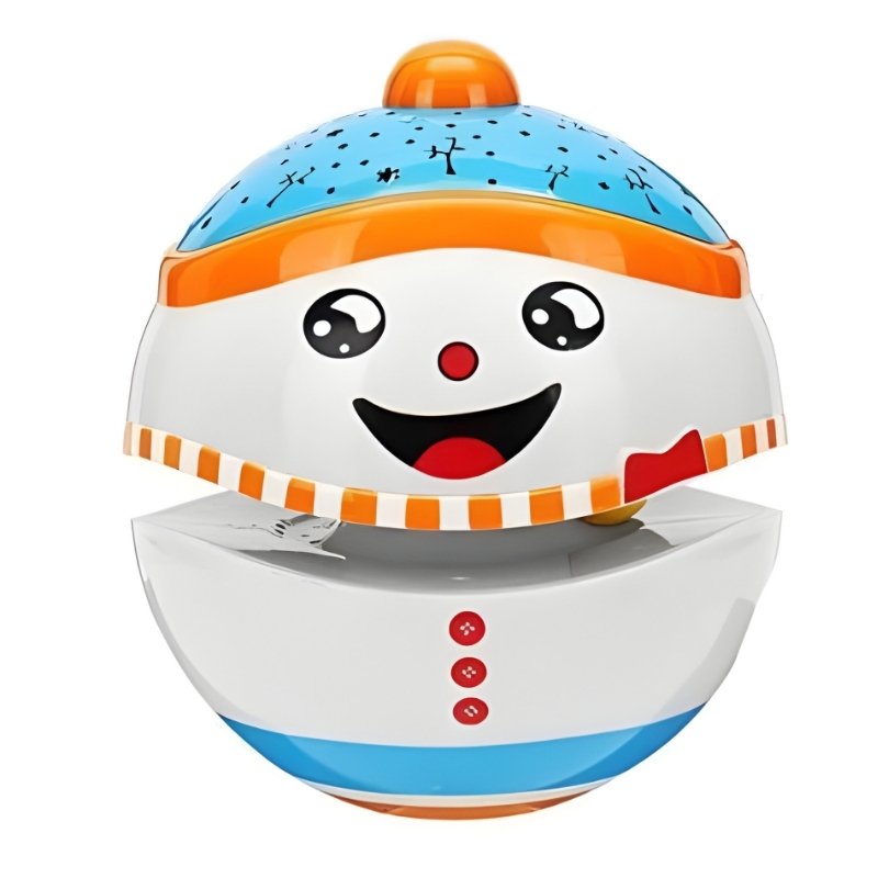 7M Toys Dancing Snowball with Flashing Lights & Music | Interactive Musical Toy for Boys & Girls | Early Development Fun Toy for 2-Year-Old Toddlers (Snowball)
