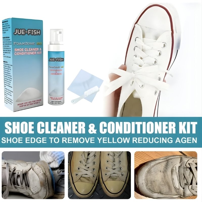Premium Shoe Cleaning Wipes for Sneakers (Pack of 1) | Instant Dirt & Stain Remover Kit | Portable Sneaker Wipes for Leather, Suede, and Fabric Shoes | Quick Shoe Care Solution