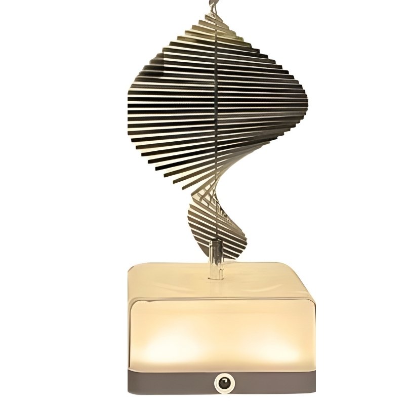 3D Rotating Dynamic Ambient Night Light | 360° Panoramic Crystal Projector Lamp | RGB Multi-Color Atmosphere Light with Remote Control for Bedroom, Gaming Setup & Home Decor