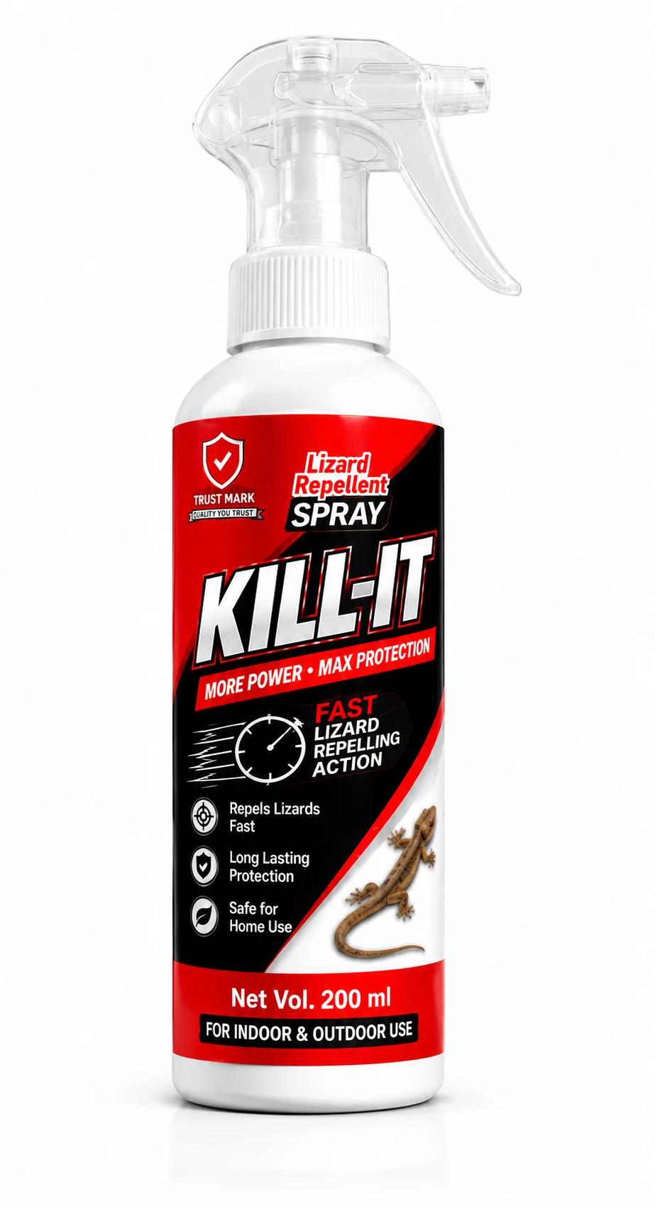 KILL-IT Lizard Repellent Spray – Fast Action 200 ml 